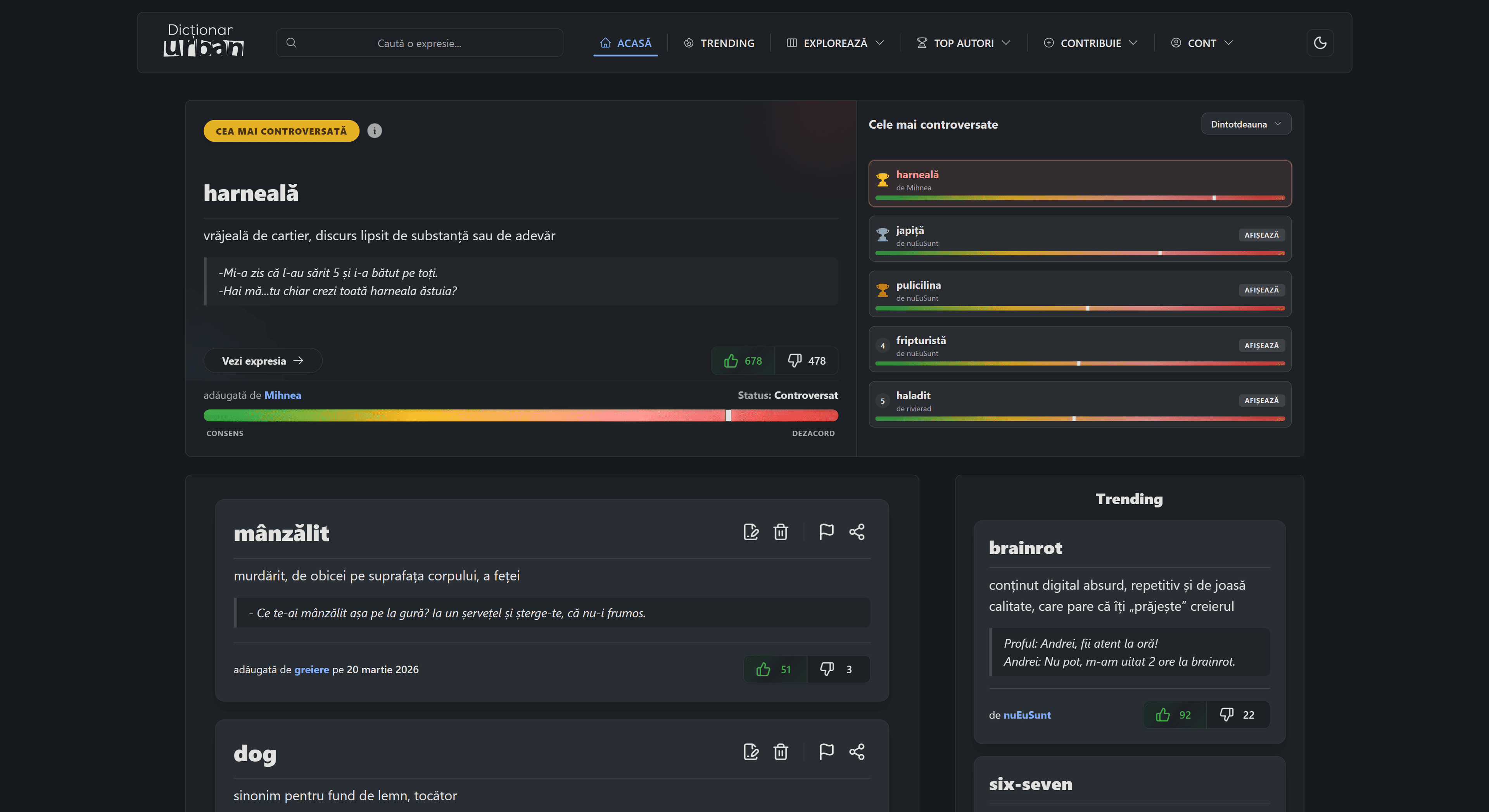 dictionarurban.ro - preview